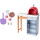 Mattel Barbie Furniture and Accessories - Brick Pizza Oven Playset (FXG39)
