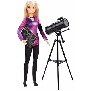 Barbie GDM47 - National Geographic Astrophysikerin Berufe Puppe, Spielzeug ab 3 Jahren