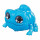 Yellies E6151ES2 Echo Gecko stimmenaktivierte Echse für Kinder ab 5 Jahren, blau