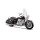 Maisto Harley-Davidson FLHRC Road King Classic 2013: Motorradmodell 1:12, mit Lenkung, beweglichem Ständer und frei rollenden Rädern, schwarz (532322)