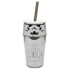 Star Wars Storm Trooper Plastic Cup With Straw