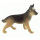 Bullyland 62356 - Spielfigur, Schäferhund, ca. 6,5 cm