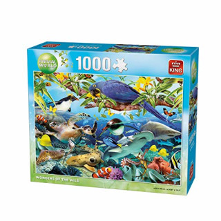 King kng05482 Animal World Wonders of The Wild Puzzle (1000 Teile)