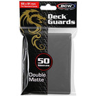 BCW Deck Guard - Double Matte - Gray