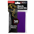 BCW Deck Guard - Double Matte - Purple