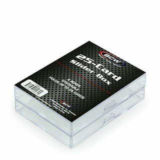 BCW 2-Piece Slider Box - 25 Count