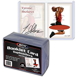 BCW Booklet Card (Vertical) Topload Holder
