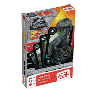 Cartamundi 108420928 Jurassic World Crazy Eights