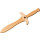 Schrödel J.G. "Dolch": Holzschwert für Ritter- und Piratenspiele, aus robustem Echtholz, ideale Faschings- und Mittelalterausrüstung, 30 cm, hellbraun (980 0120)