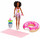 Barbie GHT21 Puppe (AA) und Spielset mit Donut-Schwimmring, Tisch und mehr