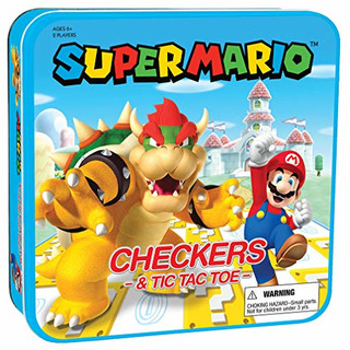Super Mario Checkers and Tic-Tac-Toe - EN