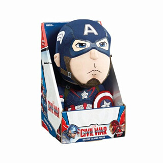 Marvel: Civil War CW02816 Captain America Talking Plush (Medium)