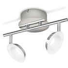 Philips MyLiving LED Spot Mackinaw, 2-flammig, chrom