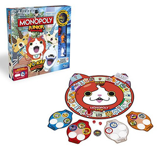 Hasbro Spiele B6494100 - Yo-kai Watch Monopoly Junior, Familienspiel - DEUTSCH