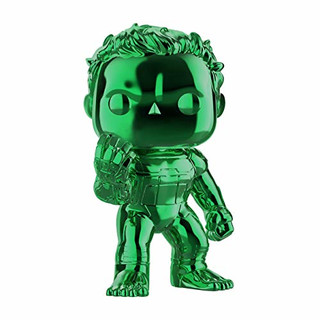 Funko POP! Marvel: Avengers Endgame - Hulk (Green Chrome) Special Edition #499 Bobble-Head Vinyl Figure