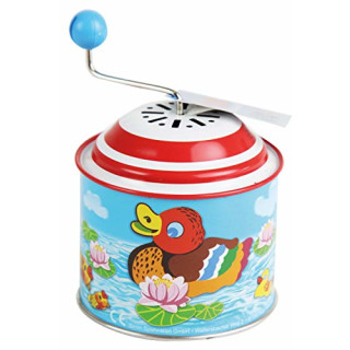 Musikdrehdose Kleine Enten, Display