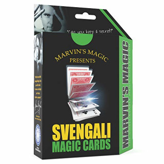 Marvins Magic - Magic Svengali Magic Card Tricks Set | 25 Amazing Tricks For Adults and Children | Includes Illustrated Guide | Suitable for Age 8+