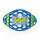 Oball - Grab & Rattle Football Farbe Blau