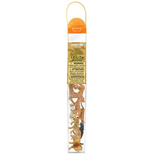 Safari Ltd. Große Raubkatzen Toob 694604- 9x handbemalte Sammelfiguren in Tube- Löwe, Tiger , Weißer Tiger , Jaguar, Schwarzer Panther , Berglöwe, Gepard, Leopard und Ozelot