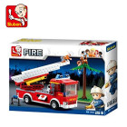 Sluban Building Blocks Fire Serie Ladder Truck [M38-B0625]