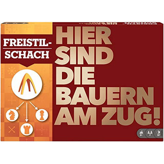 Mattel Games GDG26 Freestyle-Schach, Spiel für 2 Spieler ab 8 Jahren
