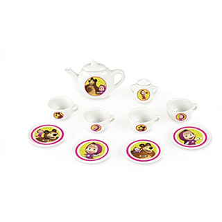 Smoby 310514 - Mascha Porzellan Kaffee Geschirrset