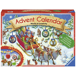 Ravensburger 11673 - DIY Adventskalender 2017 - World of Creativity