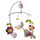 BIECO Musik Mobile Baby, Design: Donkey Darling | Ø 35 cm, Höhe 60 cm | Baby Einschlafhilfe, Spieluhr Baby | Babybett Spielzeug | Mobile Baby Musik | Baby Toys 0-6 Months | Spielt die Melodie LaLeLu
