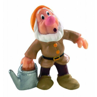 Bullyland 12481 - Spielfigur, Walt Disney Schneewittchen, Zwerg Hatschi, ca. 5,5 cm groß, liebevoll handbemalte Figur, PVC-frei, tolles Geschenk für Jungen und Mädchen zum fantasievollen Spielen