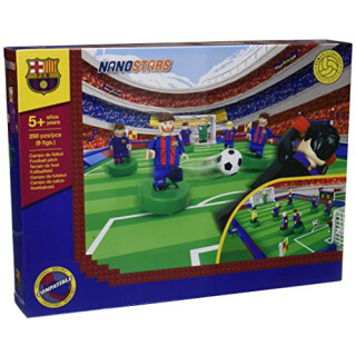 Nanostad – FCB Bus 9 figuras, 250 piezas