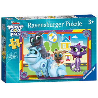 Ravensburger 8673 Disney Puppy Dog Pals Puzzle 35 Teile, Mehrfarbig