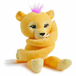 WowWee 3539 Plüsch-Baby-Löwen-Haustier, Braun