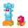 TOMY E72727C Kinder Spielzeug Flapee Stakees mehrfarbig – Hochwertiges Kleinkindspielzeug zum Lernen - vereint Spielzeugauto & Stapelspielzeug – Stapeltiere ab 18 Monate