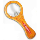 Navir 7020E - Lupe - Megalens mit Pinzette, farblich...
