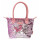 Depesche 10210 - Handtasche mit Pailletten Trend Love, mauve