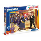 Clementoni 29162 Playmobil-Supercolor Puzzle 180 Teile,...