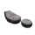 Intex Aufblasmöbel Ultra Lounge, Grau, 102 x 137 x 79 cm / Ø 64 x 28 cm