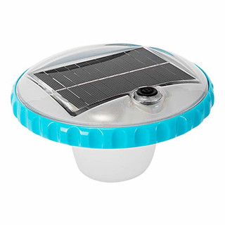 Intex Solar Powered LED Floating Poolleuchte - Solarbetriebene Blitzboje - 2 Beleuchtungsmodi
