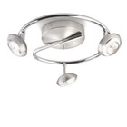 Philips LED Deckenspot 4 W, matt chrom, 571791716