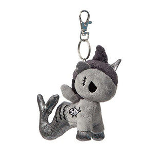 Tokidoki 60930 Sharkbite Mermicorno Porte-clés Gris 11,4 cm