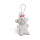 NICI 44759 LED-Plüsch-Handtaschenlicht Classic Bär kleine Schwester 9cm, weiß