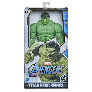Hasbro E7475 Marvel Avengers Titan Hero Series Blast Gear Deluxe Hulk ActionFigur, 30 cm Spielzeug, inspiriert von Marvel Comics, für Kinder ab 4 Jahren