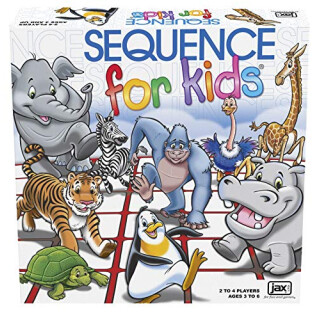 Sequence for Kids – Das Strategiespiel „No Reading Required“ von Jax