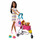 Barbie GHV93 - Barbie Hundebuggy Spielset mit Barbie-Puppe, 2 Hündchen und Wagen für die Hündchen