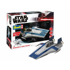 Star Wars - Resistance A-wing Fighter, blue (1:44) -...