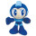 Great Eastern GE8982 10 Mega Man Plüsch Megaman Schlüsselanhänger, blau, 33 cm