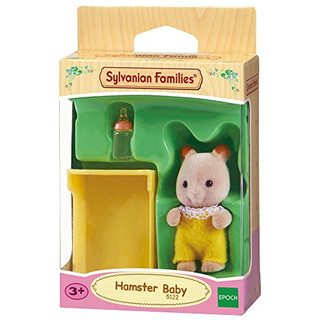 Sylvanian Families 5122 Hamster Baby, Mehrfarbig
