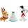Mattel Disney GBM40 - Das Haus der 101 Dalmatiner, Figuren 2er-Pack Hochzeitsfeier