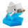 Earth Minecraft GKT35 Actionfigur suchender Delfin