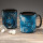 Paladone PP6637DD Dungeons and Dragons Tasse aus Keramik, hitzeempfindlich, Farbwechsel groß, perfekte Geschenkidee für Gamer, offizielles Lizenzprodukt, 550 ml Fassungsvermögen, blau/schwarz